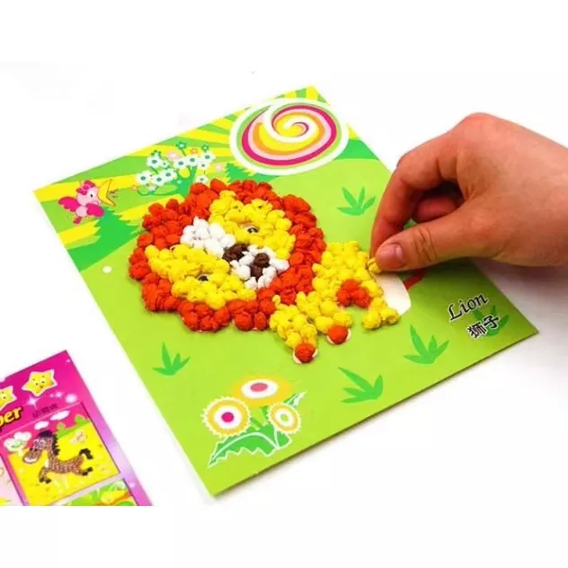 Jucărie DIY Flock Art