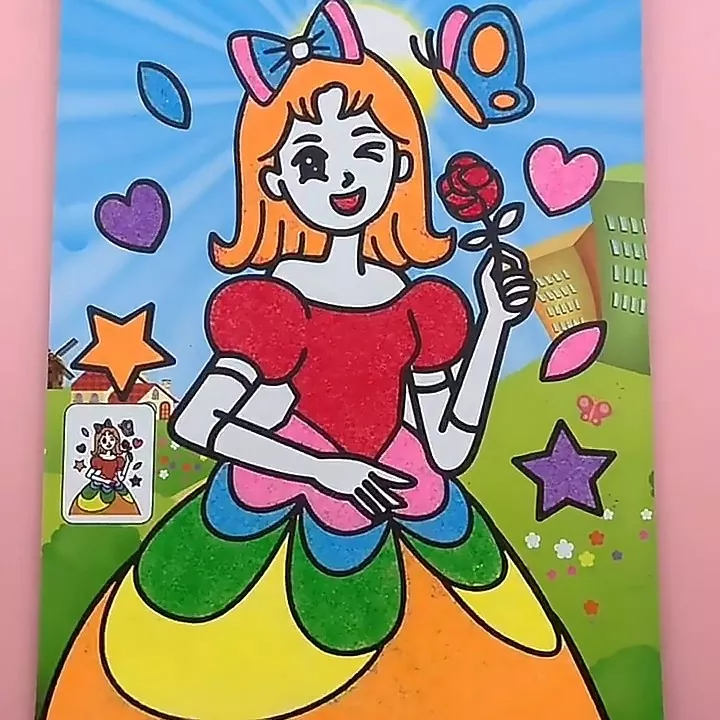 Jucărie de artă cu nisip DIY