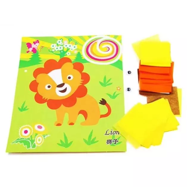 DIY Flock Art Toy
